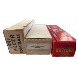 Sports Trading Card Sets, Football, Baseball