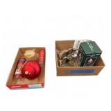 Holiday Decor Lot with Candles and Collectors