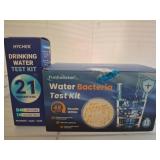 Drinking Water and Bacteria Test Kits, 2 Pack