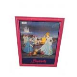 Disney Cinderella Framed Print 26x32 Inches