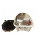 Dinnerware Lot with Plates, Pan, Gob