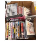 Box Lot of Assorted Rock and Pop CDs