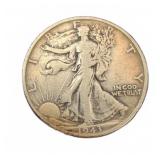 1943-D Walking Liberty Half Dollar