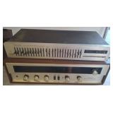 Realistic Equalizer and Sansui Amplifier