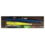 4 Baseball and Training Bats