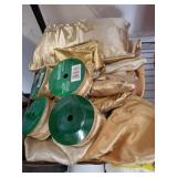 Gold Decorative Fabrics and Ribbons