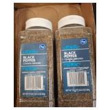 Kroger Coarse Ground Black Pepper 17.1oz (2)