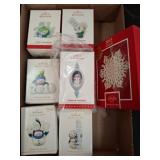 Ornament Lot: Hallmark Frosty Fun & Lenox 201