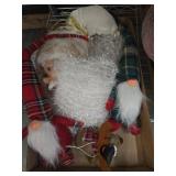 Christmas Decor Figures Lot