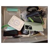 Small Electronics, Cases, Coins, and