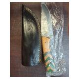 Handmade Fixed Blade Knife with Sheath
