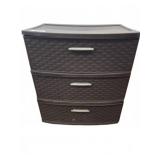 Sterilite 3-Drawer Plastic Storage Chest 22x