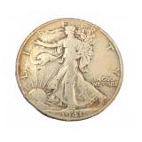 1941 Walking Liberty Half Dollar Coin