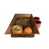 Decorative Tray With Assorted Items