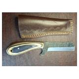 Handmade Fixed Blade Knife with Sheath