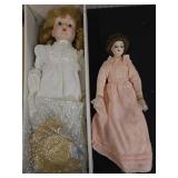 Porcelain Dolls in Period Dress