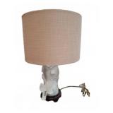 Ceramic Fish Table Lamp With Shade