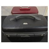 Two Samsonite Hard Shell Train Cases