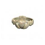 Sterling Silver 925 Claddagh Ring