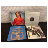4 Assorted Vinyl Record Albums
