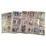 Baseball Trading Cards Lot in Sleeves