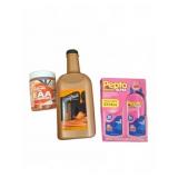 Pepto Bismol, EAA Gummies, and DaVinci Car. S