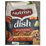 Nutrish Dish Beef & Brown Rice 11.5 lb Bag