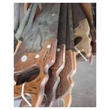 Hand Saws with Wooden Handles