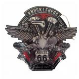 Knucklehead Motor Cycles Route 66 Sign