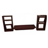 Umbra Loft 2-Frame Espresso Set With Shelf