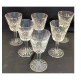 Waterford Crystal Stemware Set of 6