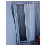 Accordion Shutter System, 37x72 Inches