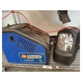 Campbell Hausfeld Welder with Welding Helmet