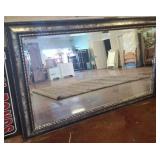 Large Framed Wall Mirror 76x46 Inches