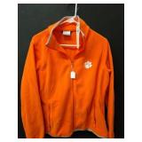 Columbia Orange Fleece Jacket, Size L