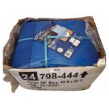 Hercules 40x60 ft Blue Medium Duty Tarp