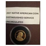 2021 Native American $1 Coin Uncirculated
