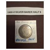 1900-O Silver Barber Half Dollar Coin
