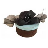 Ashro Black Wide Brim Hat with Box