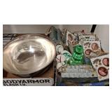 Reed & Barton Silver Bowl and Holiday Decor