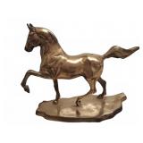 Brass Horse Figurine Statue