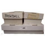 Baseball Trading Cards in Boxes