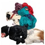 Ty Beanie Babies Plush Animal Lot