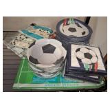 Soccer-Themed Party Supply Lot