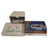 Three Department 56 Village Sets in Boxes