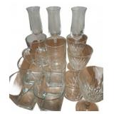 Glass Drinkware Lot