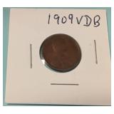 1909 VDB Lincoln Wheat Cent