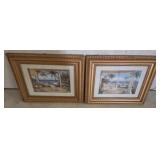 Framed Tropical Patio Prints