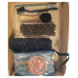 Kiwi Shoe Care Set with Brushes and Polish