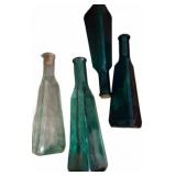 Glass Bottles with Cork Stoppers